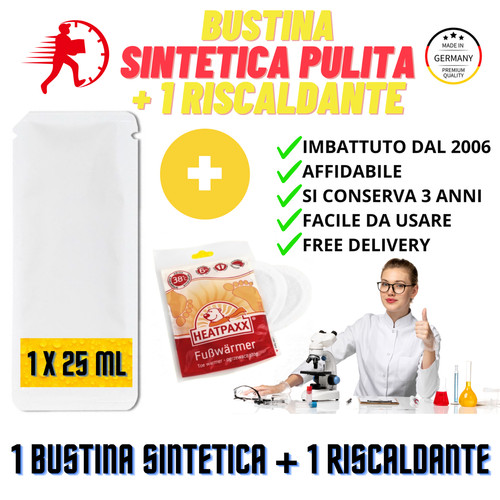 Bustina sintetica pulita - sintetica,
