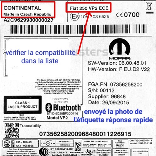 Radio code for fiat - code,