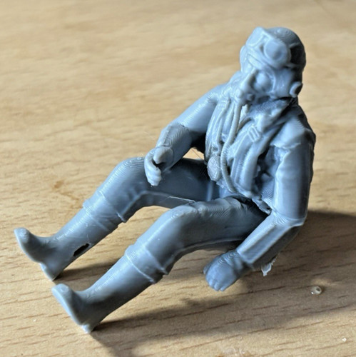 Figurina pilota raf - x,