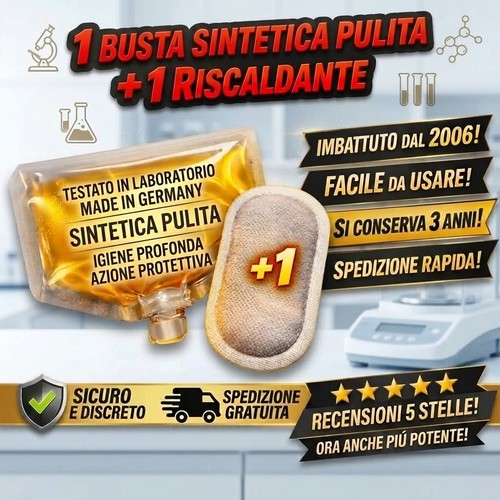 Busta sintetica pulita 80ml - busta,