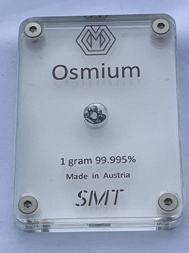 Osmio cristallino grammo - cristallino,