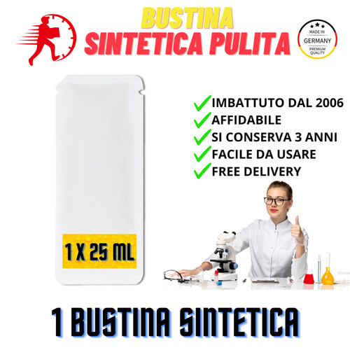 Bustina sintetica pulita - bustina,