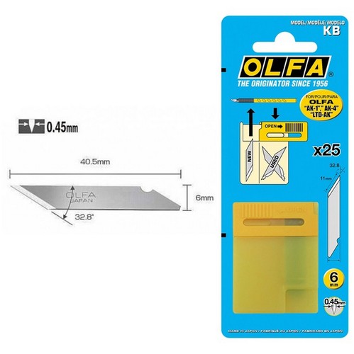 Lame olfa per coltello - kb,
