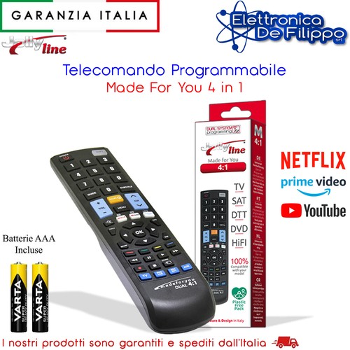 Telecomando programmabile made - telecomando,